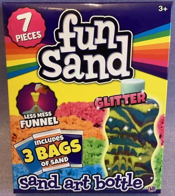 Pískové umění v láhvi Fun Sand