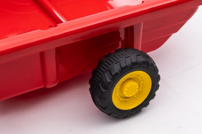Dětský šlapací traktor červený