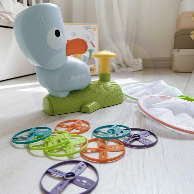 Woopie hra Zručnosti Zláp Frisbee Vyrážecí disk