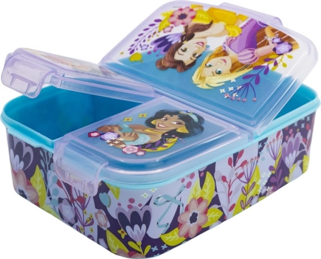 Disney Princezny krabička na svačinu s více přihrádkami