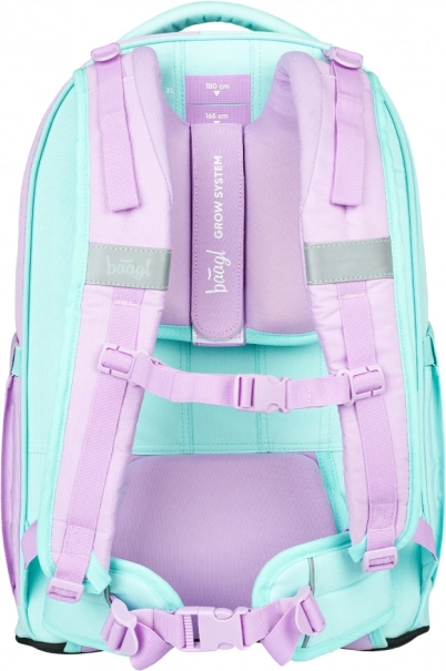 Školní Set BAAGL Skate Max Sweet: Batoh, Penál, Sáček a Sportovní Taška