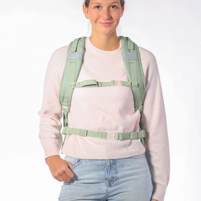 Set pro školáky BAAGL Skate Max Mentol: batoh, penál, sáček
