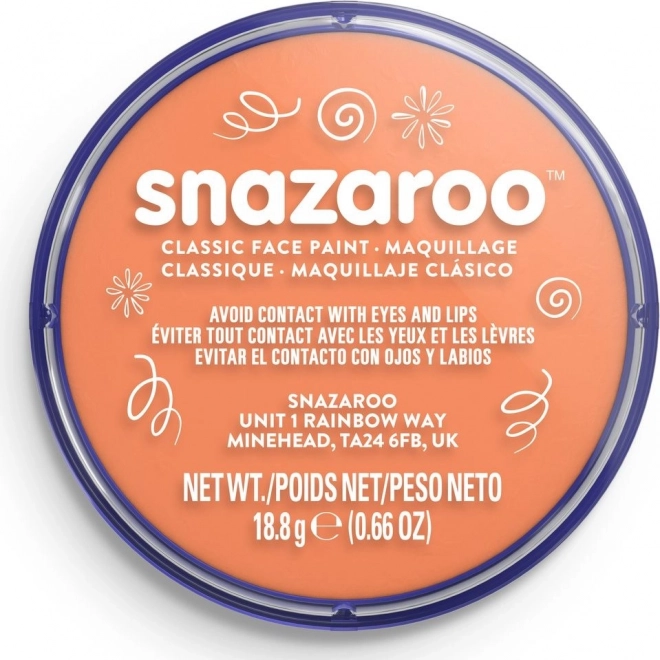 Snazaroo barva na obličej meruňková 18 ml