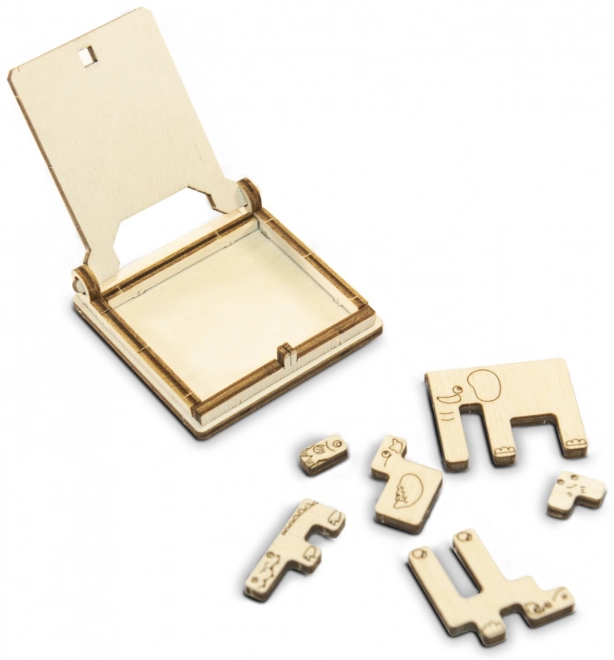 Dřevěné 3D puzzle ZOO