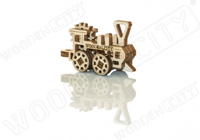 3D puzzle Dopravní prostředky - Wooden City mini sada