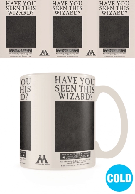 Keramický hrnek měnící barvu s motivem Sirius Black