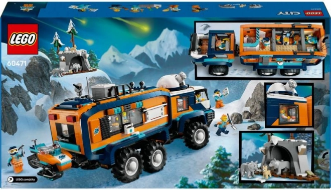 LEGO City Nákladní Auto s Laboratoří pro Polární Průzkumníky