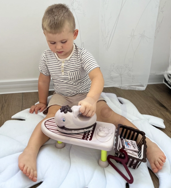 Woopie Dětská sada na žehlení 2v1 s deskou a hudbou