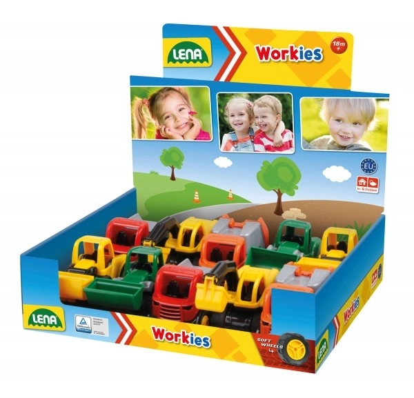 Auto Workies plast 12-14cm 18m+ 1ks