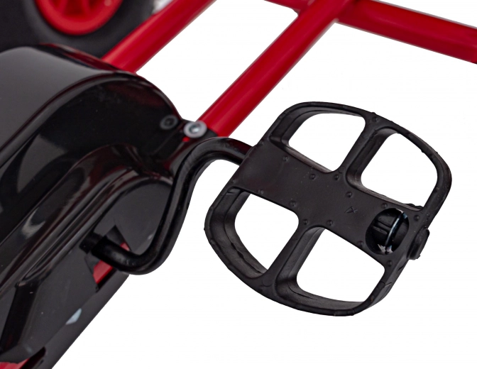 Bezpečný řetězový pohon a ruční brzda