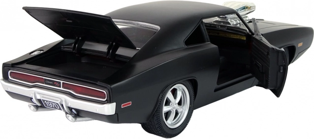 Auto na dálkové ovládání Dodge Charger 1:16 černé