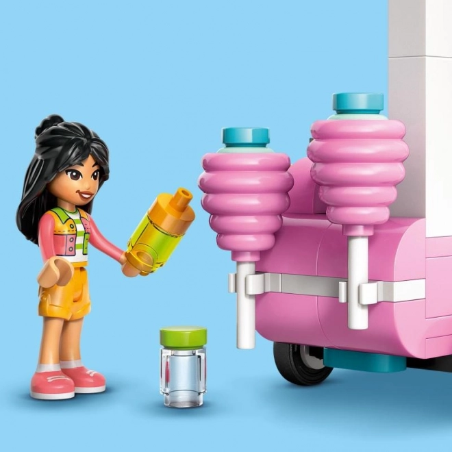 Lego Friends stánek s cukrovou vatou a skútr
