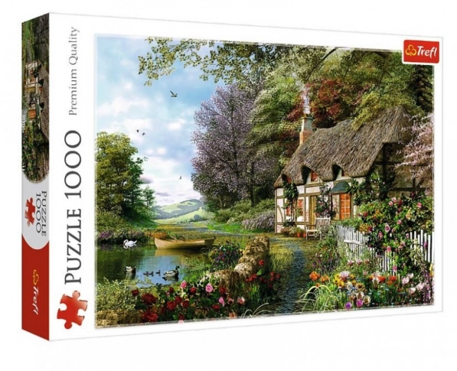 Puzzle 1000 dílků - Krajina Ráj od Trefl