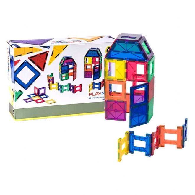 Magnetické kostky Playmags 3D - sada 48 ks