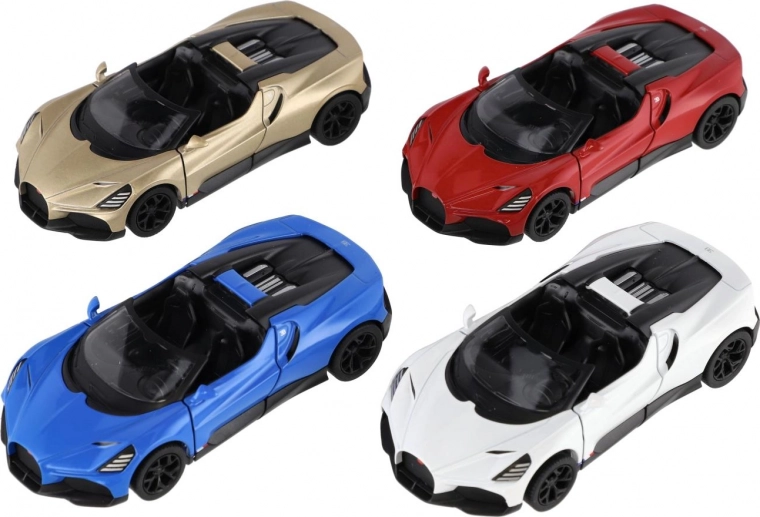 Realistické provedení a kovová karoserie