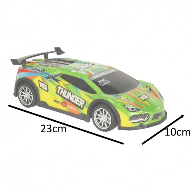 Zelené sportovní RC auto