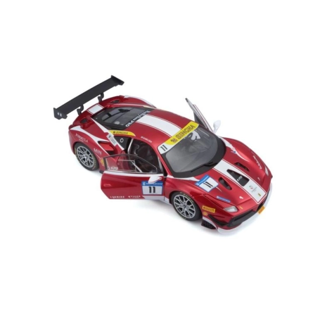 Model auta Ferrari 488 Challenge 2017 od Bburago v měřítku 1:24