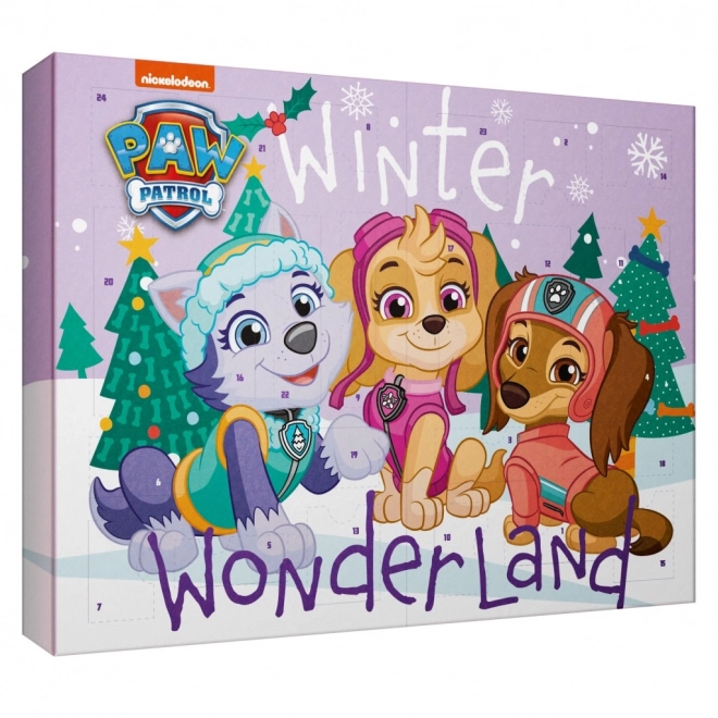Adventní kalendář Tlapková patrola Winter Wonderland