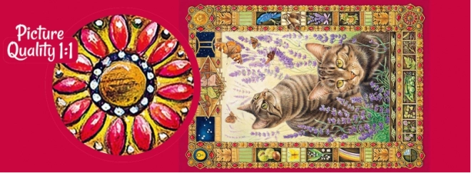 Puzzle Cherry Pazzi Kočky 1000 dílků