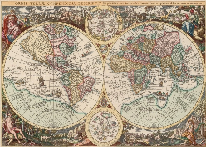 Puzzle Světová mapa od Art Puzzle