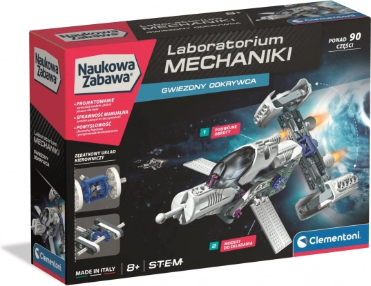 Laboratorium mechaniky – hvězdný průzkumník CLEMENTONI