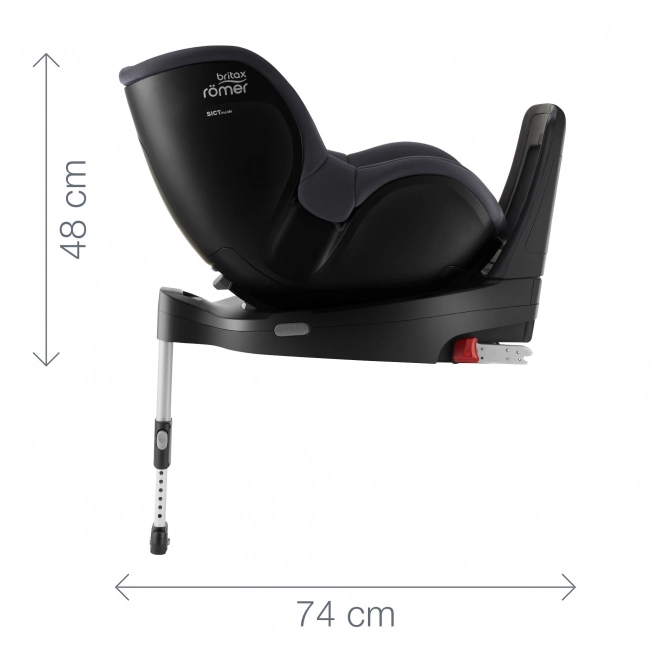 Autosedačka Dualfix 5Z s otočnou základnou Flex Base 5Z – Blue Marble