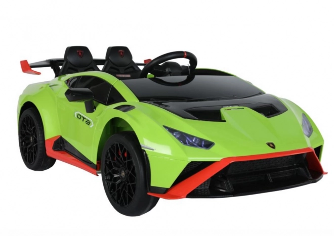 Lamborghini STO DRIFT Auto na baterie Zelená