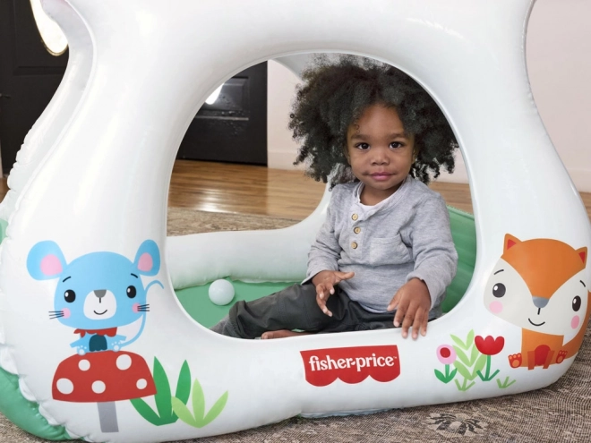 Bestway dětský nafukovací bazének s míčky hříbek MUCHOMŮRKA Fisher Price