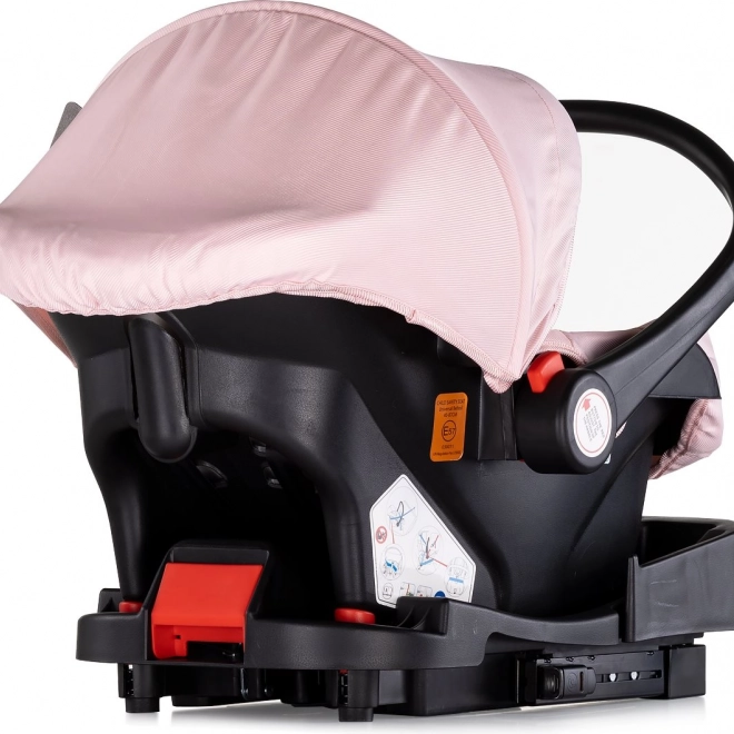 Dětská autosedačka Chipolino Aura i-Size Růžový marshmallow
