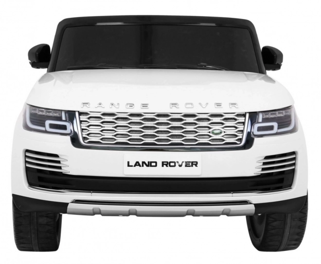 Range Rover HSE 2místné dětské auto bílé + dálkové ovládání + 5 ks pásů + audio panel + LED dioda