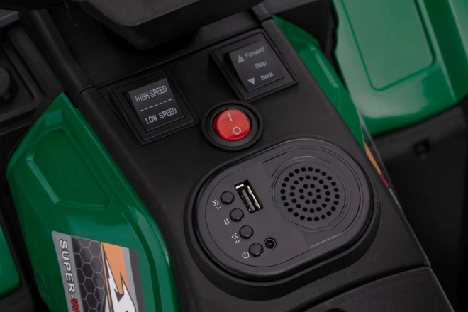 Dobíjecí čtyřkolka JC915 Green
