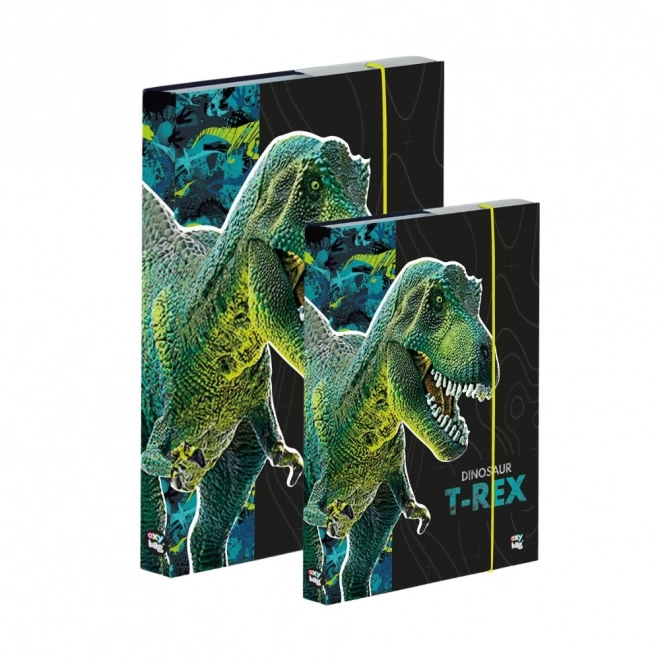Box na sešity s motivem Dinosaurus