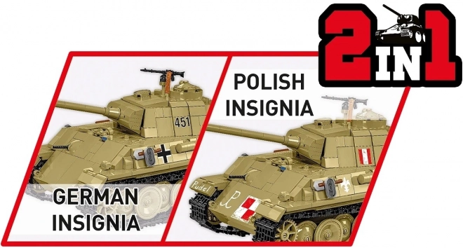 Stavebnice tanku Panther G Pudel od Cobi