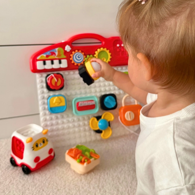 Montessori konstruktérské auto kočička