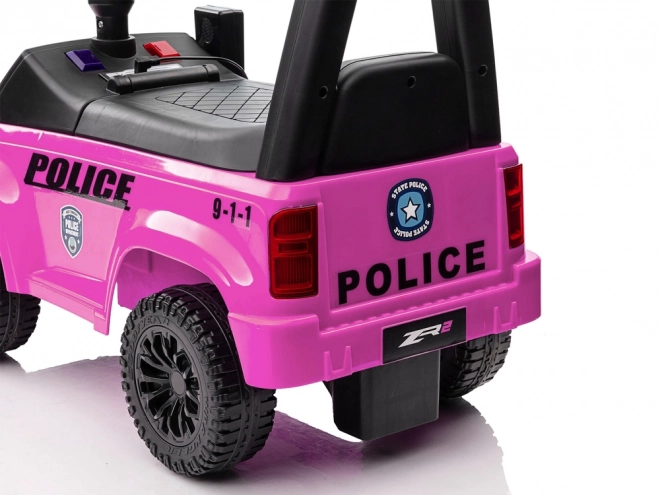 Dětské odrážedlo Police růžové