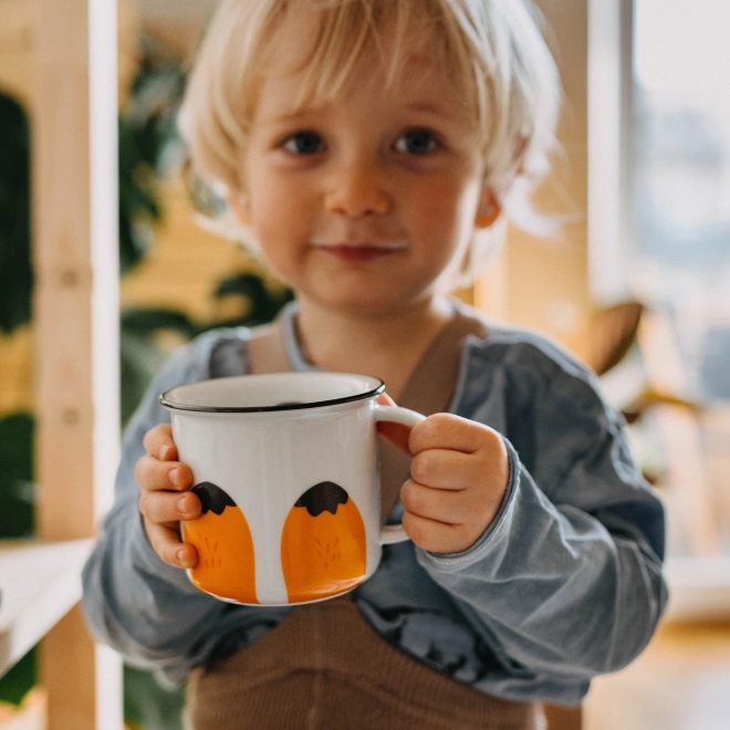 Ababu Porcelánový hrneček Liška