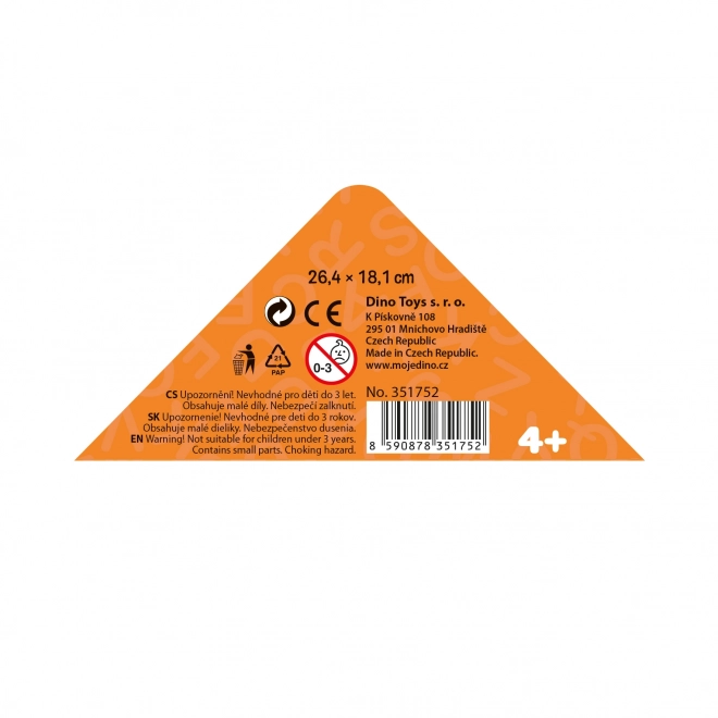 Dino Puzzle Ztracené Kuřátko
