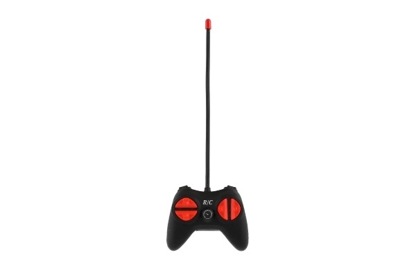Auto RC závodní 27MHz plast 20cm na baterie se světlem 3 barvy v krabici 27x10x13cm