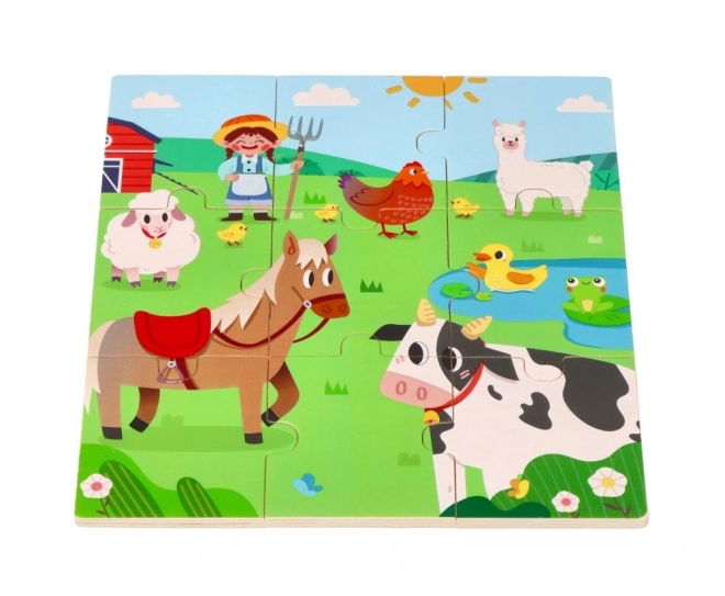 Puzzle 2v1 Farma - najděte stínové puzzle
