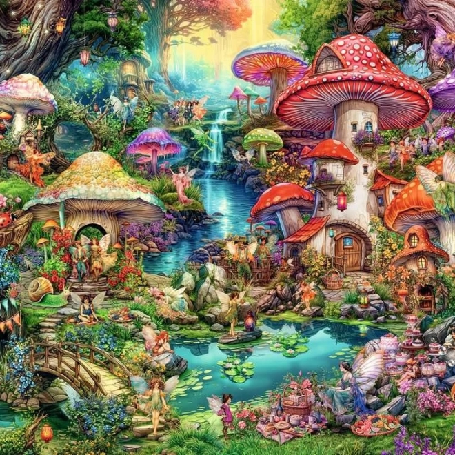 Ravensburger Puzzle Houbová Vesnička 1000 Dílků