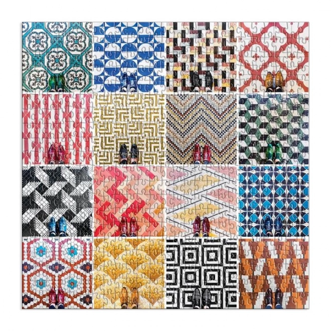 Galison puzzle mozaikové dlažby