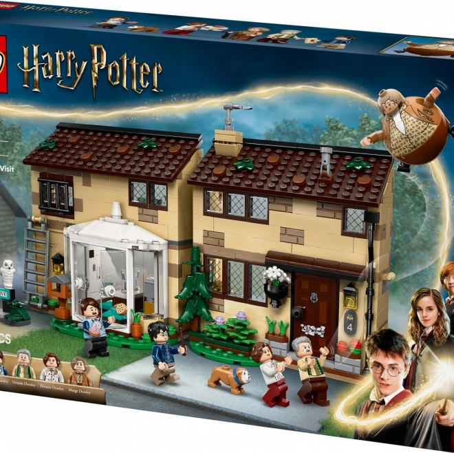 Kostky LEGO Harry Potter Privet Drive: Návštěva tetičky Marge