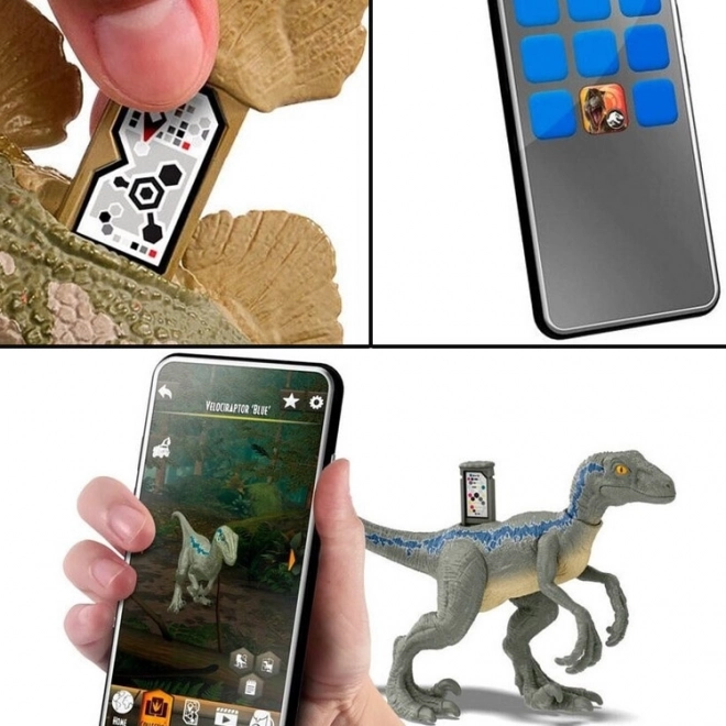 Figurka dinosaura Kryptops z Jurassic World s divokým řevem a pohyblivými částmi