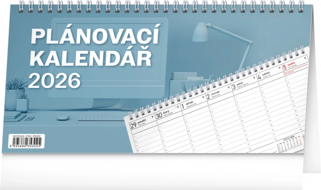 Stolní plánovací kalendář 2026