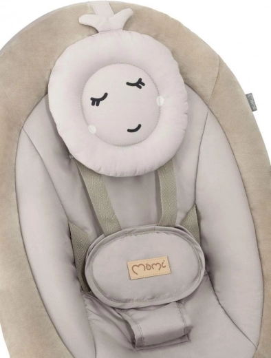 Měkké sedátko a bezpečné připoutání