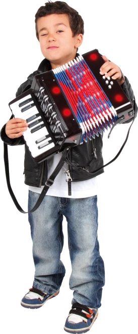 Nastavitelné ramenní popruhy pro snadné hraní