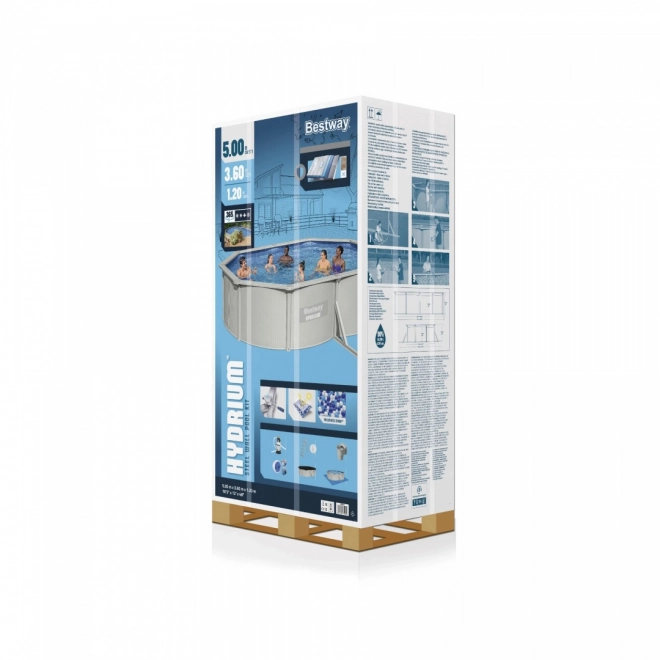 Nadzemní bazén Bestway Hydrium 5x3,6x1,2m