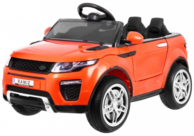 Elektrické autíčko sportovní Rapid Racer oranžové