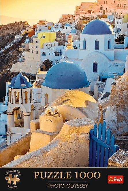 Puzzle 1000 dílků Premium Plus Město Oia Santorini