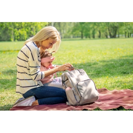 Canpol babies Přebalovací batoh LADY MUM – černý